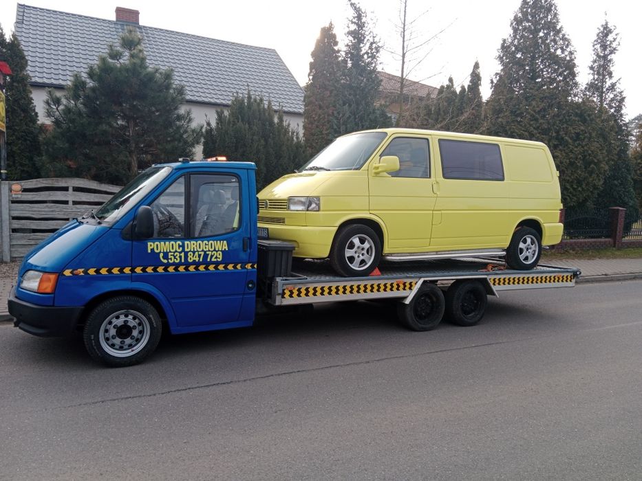 LAWETA Ford Transit zabudowa hydrauliczna Algema Faktura Vat