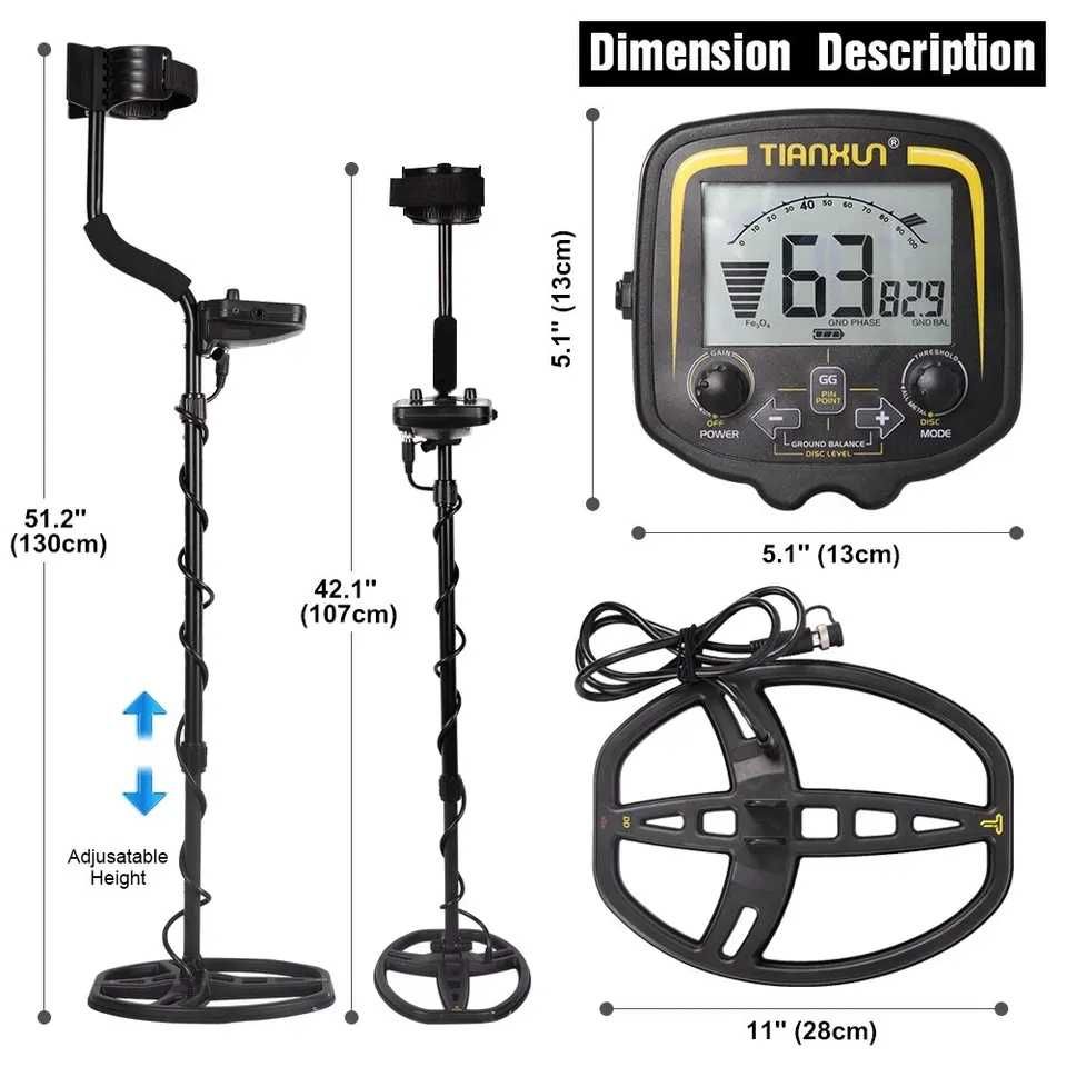 Detetor Detector Metais Novo Top