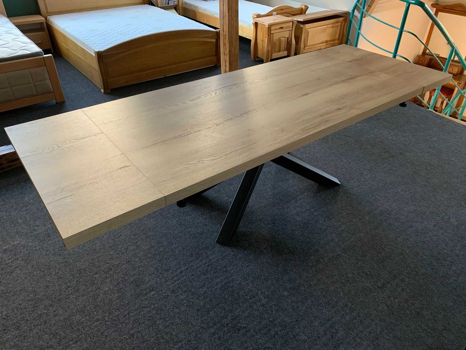 Stół 280x90 rozkładany  LOFT EGGER HALIFAX Duży