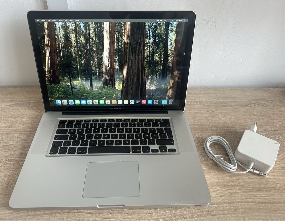 Laptop Apple MacBook PRO 15"! Najnowszy MacOS 15 Sequoia! DOWÓZ!!