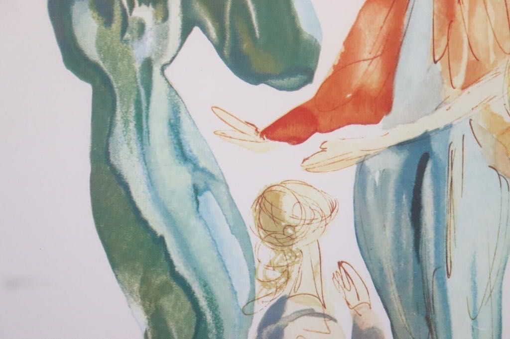 Salvador Dali Taniec 75x55 sygn + nr + certyfikat
