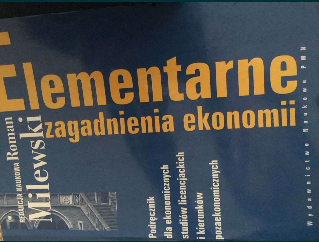 Elementarne zagadnienia ekonomii