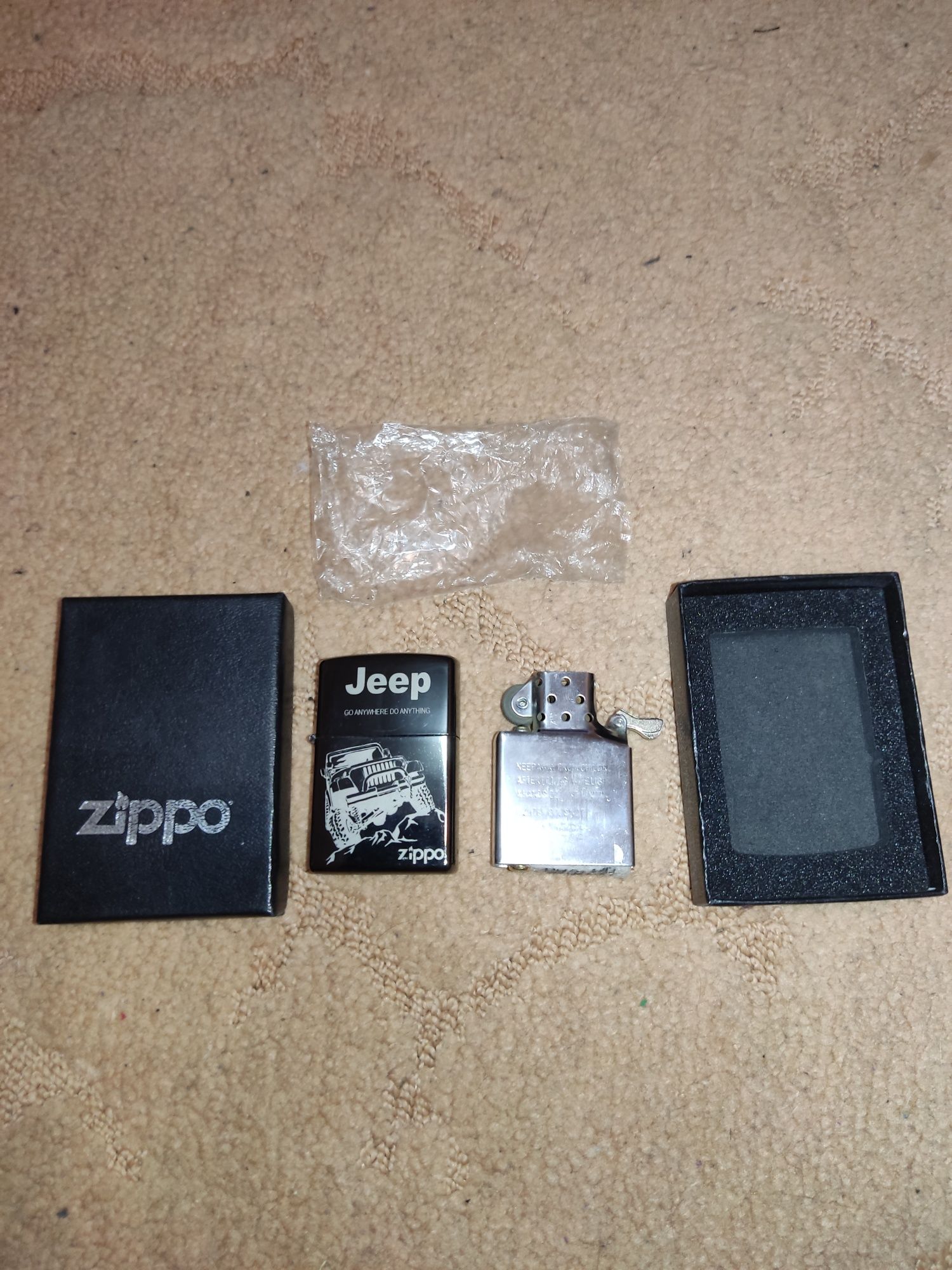 Zippo Jeep  бензиновайа.