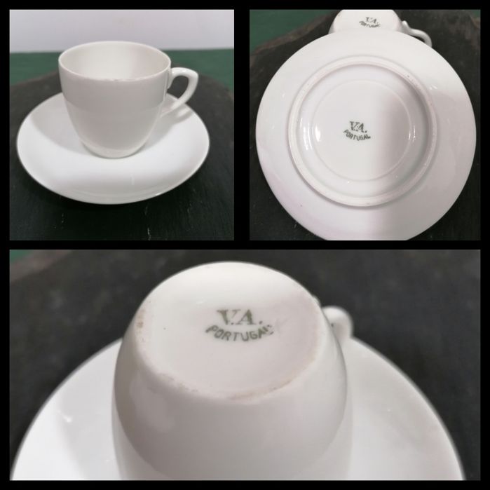 Cháv café VA, cháv chá Candal, prato Cesol, Cháv S. P. Coimbra