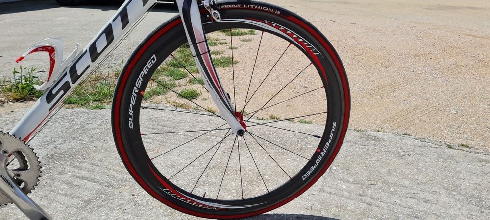 Bicicleta estrada Scott speedster 20 com Rodas Carbono