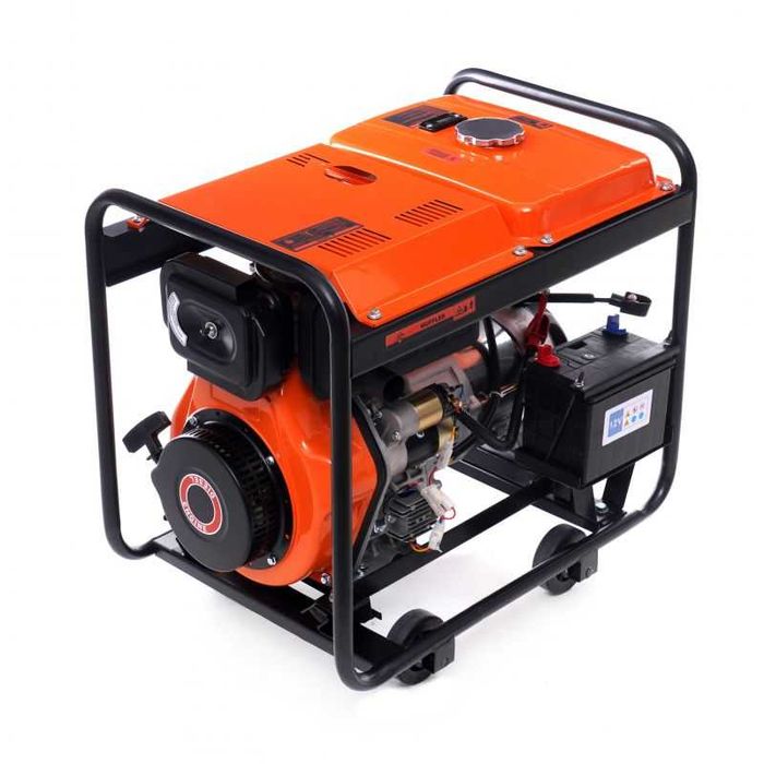 Agregat Prądotwórczy Generator Diesel 1-Fazowy Kraft 230V 6KW 230V New