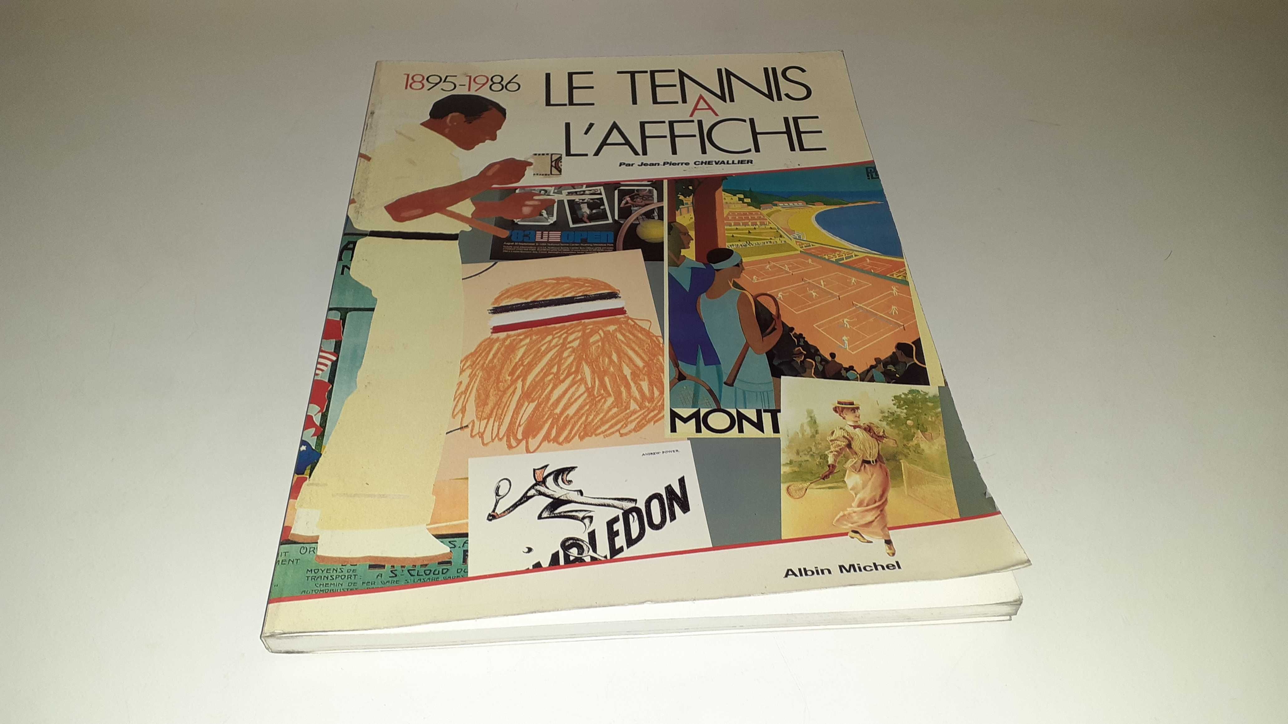 Livro como novo Le tennis a l’affiche de Jean-Pierre Chevallier