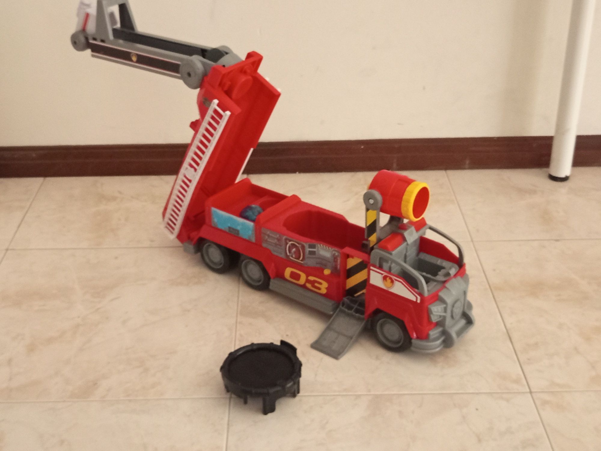 Patrulha pata carro dos bombeiros