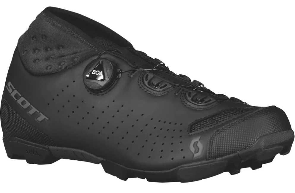 Велотуфлі чоловічі Scott Comp Mid Mens MTB чорні (розміри EU42-EU45)