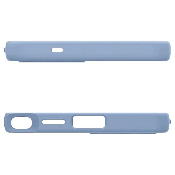 Spigen Silicone Fit Mag Magsafe Galaxy S25 Ultra Sapphire Blue