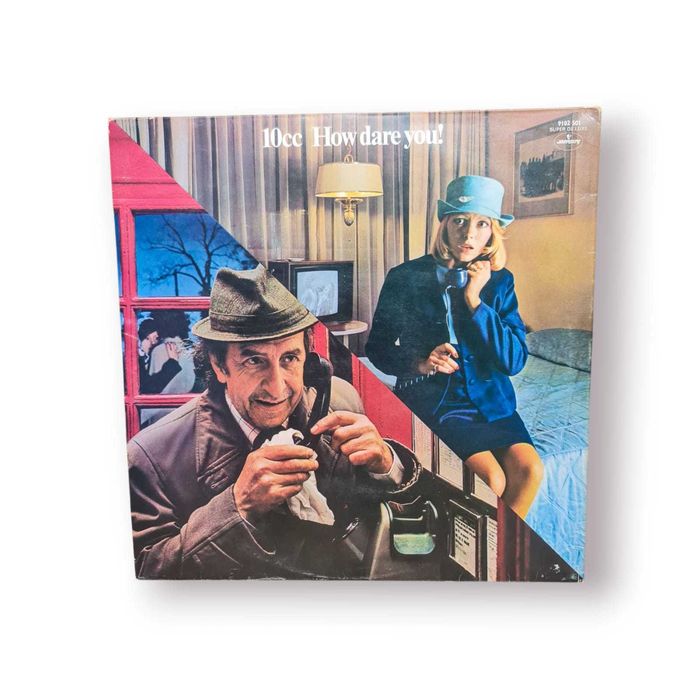 Vinil 10cc – “How Dare You!” (Mercury Records, 1976) – Made in England
