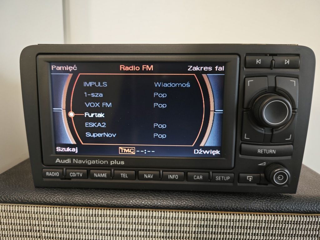 Radio audi rnse a3 8p audi navigation plus vw rns zestaw