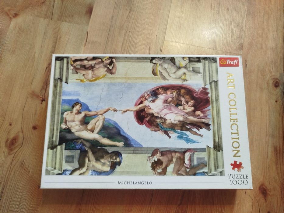 Puzzle 1000 elementów Stworzenie Adama