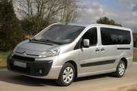 Fiat Scudo 2.0 Diesel 136KM * LONG * 9 osób_BOGATY! * Navi * Nawiewy_SUPER STAN!