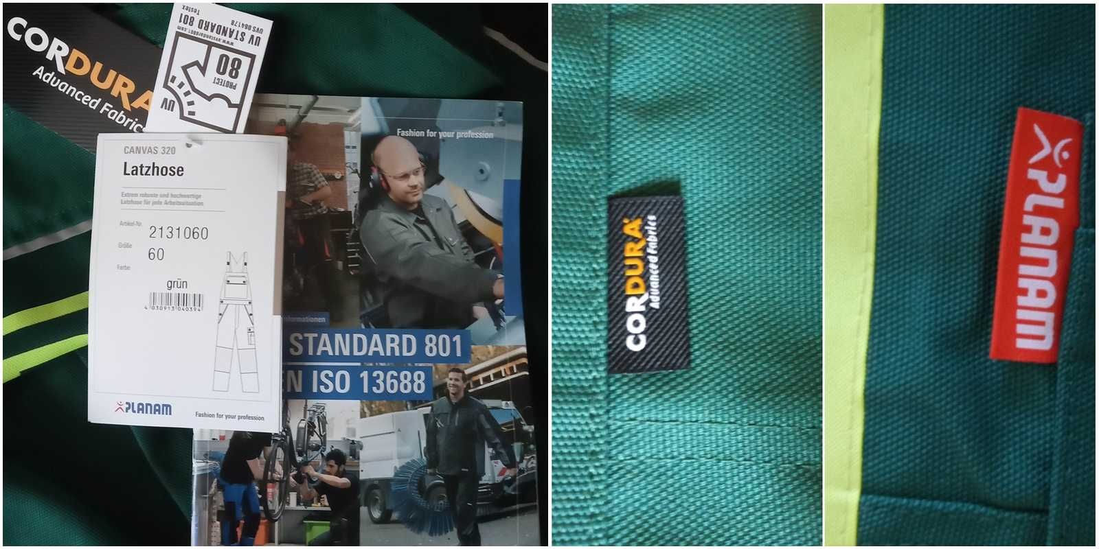 Ubranie robocze Planam Canvas 320 r.  60