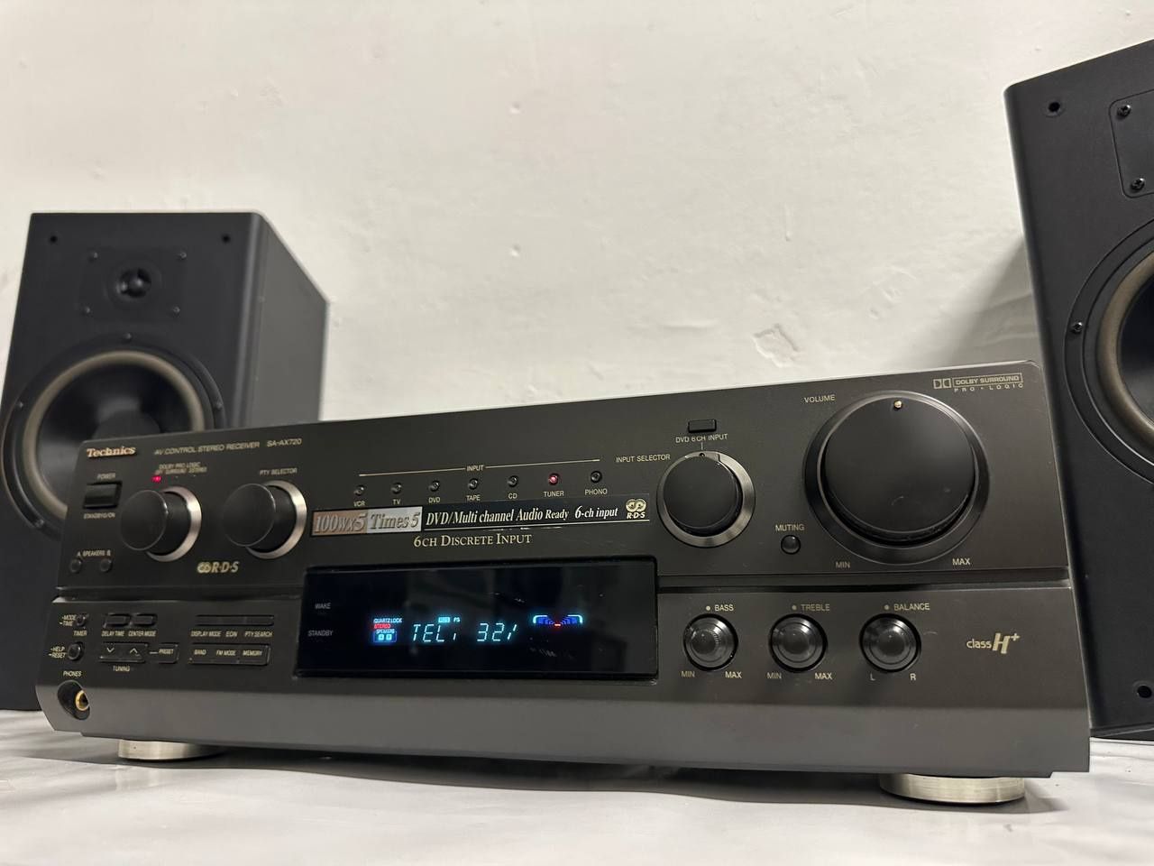 Amplituner stereo Technics SA-AX720, 5 x 100 watów, Japan