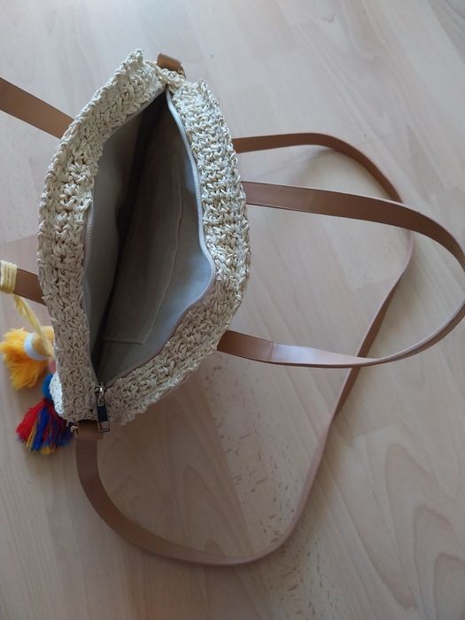Torebka pleciona nowa
