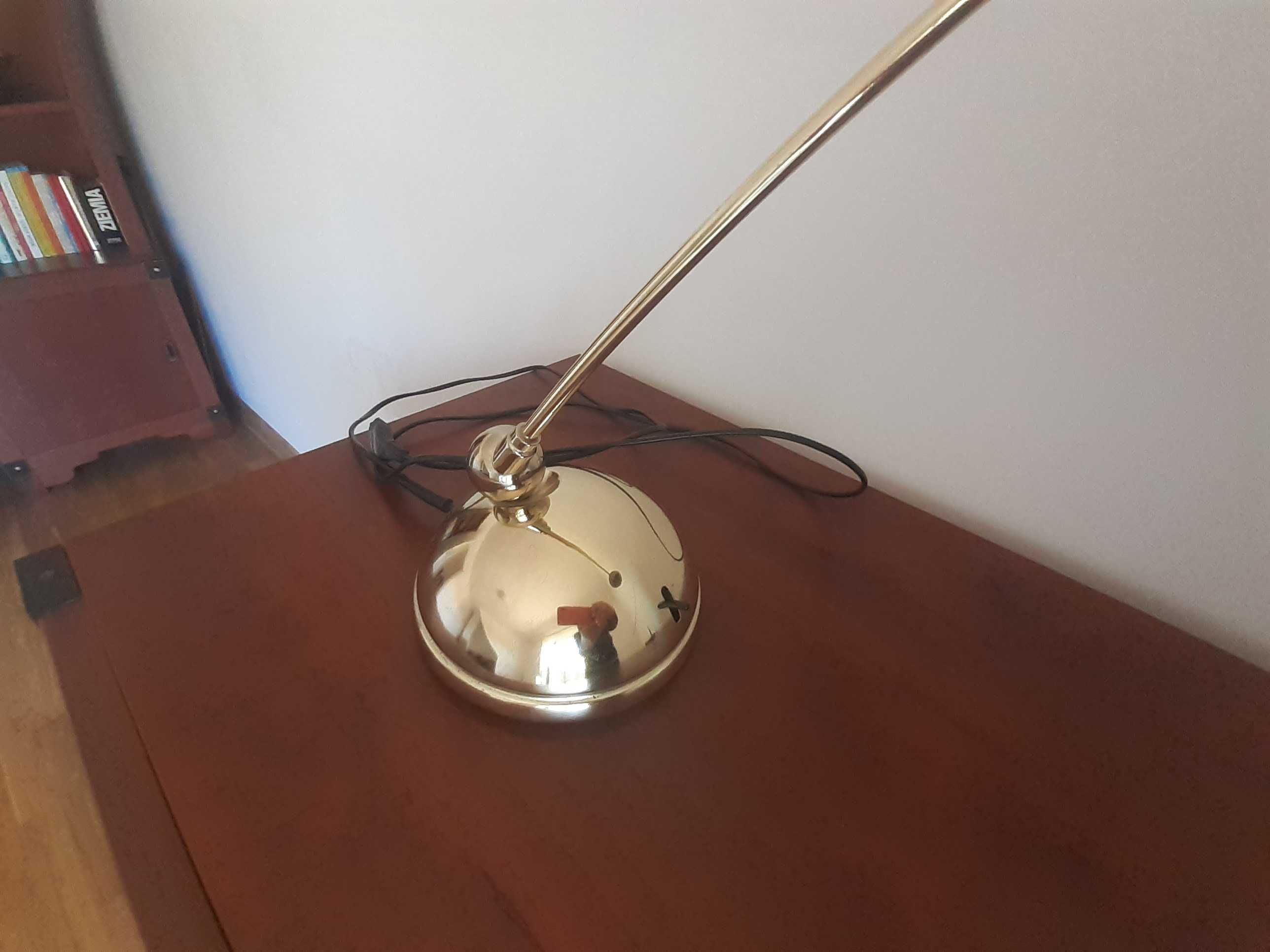 Lampka na biurko złota