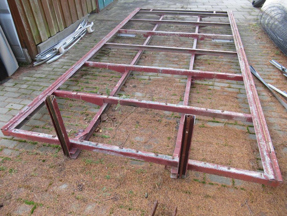 Stelaż pod Reklame Tablica Reklamowa Skrzynia Załadunkowa 440cmx217cm