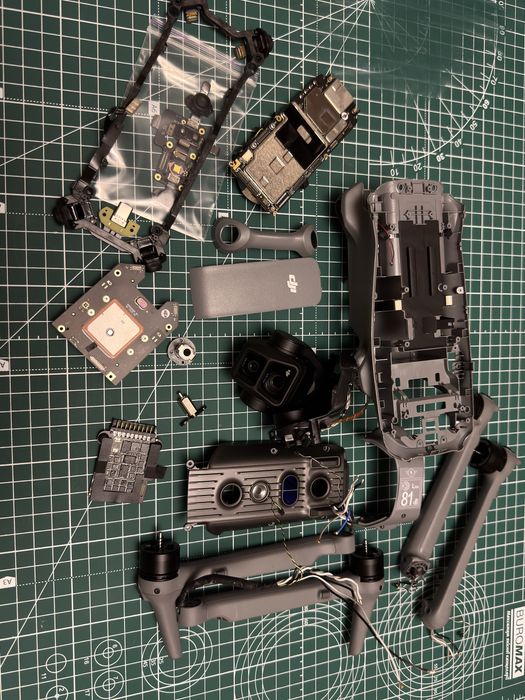 DJI Mavic Air 3 запчатини, камера, gimbal, core board