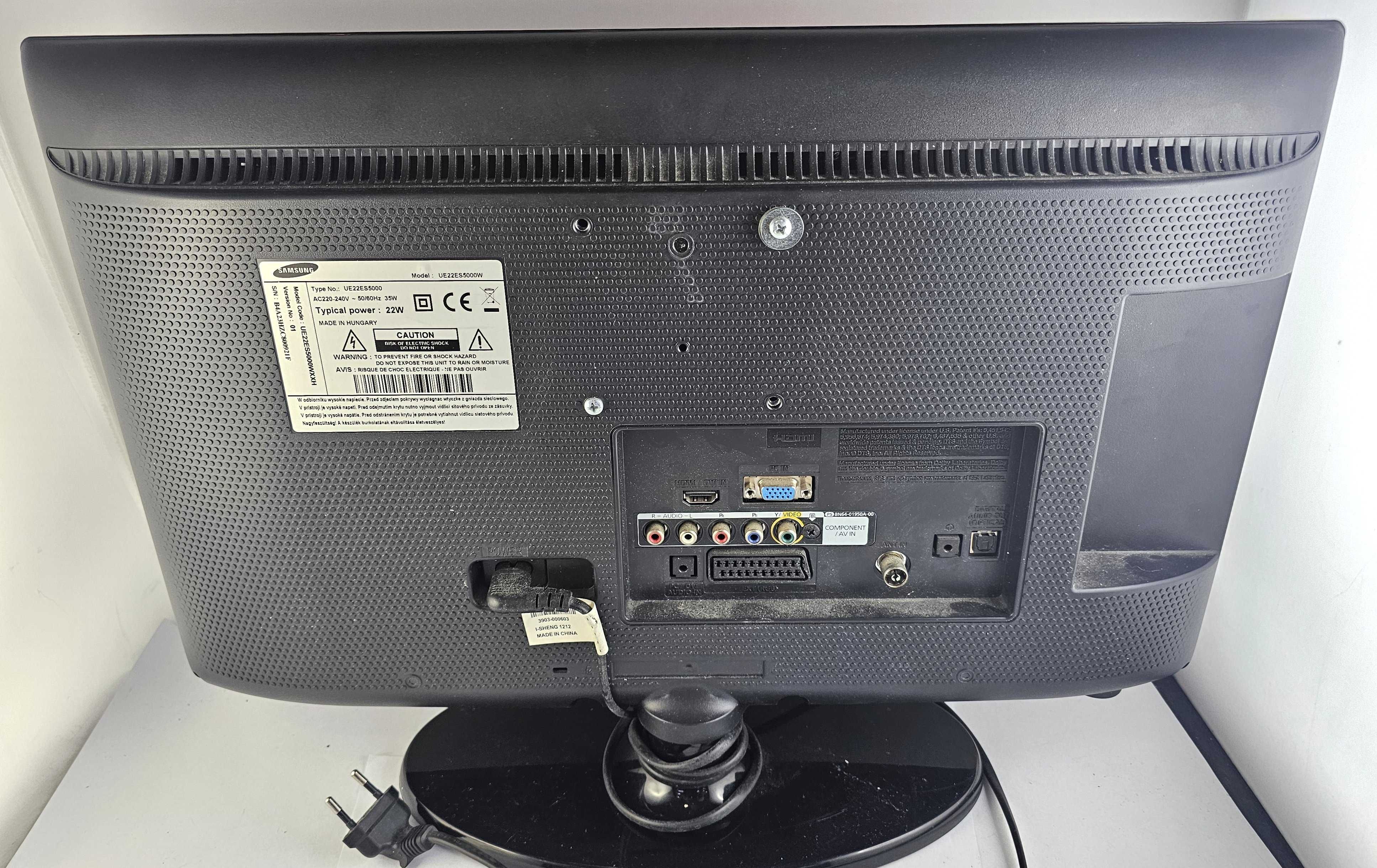 Telewizor 22 cale SAMSUNG UE22ES5000