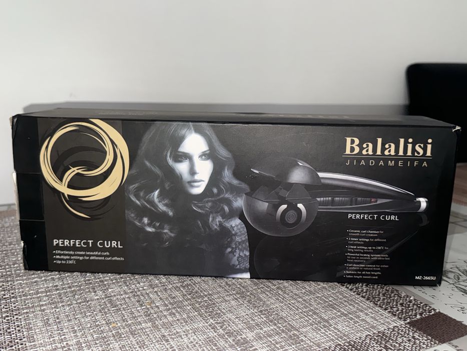 Modelador de Cabelo TECH DISCOUNT de Cerâmica Turmalina (Preto)