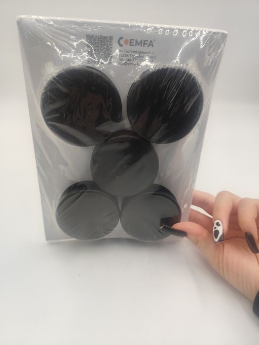 Nowe podkładki antywibracyjne EMFA RS60 czarne 5 szt