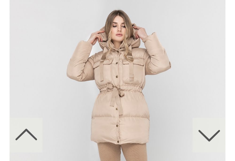 Продам жіночу теплу зимову куртку-пуховик