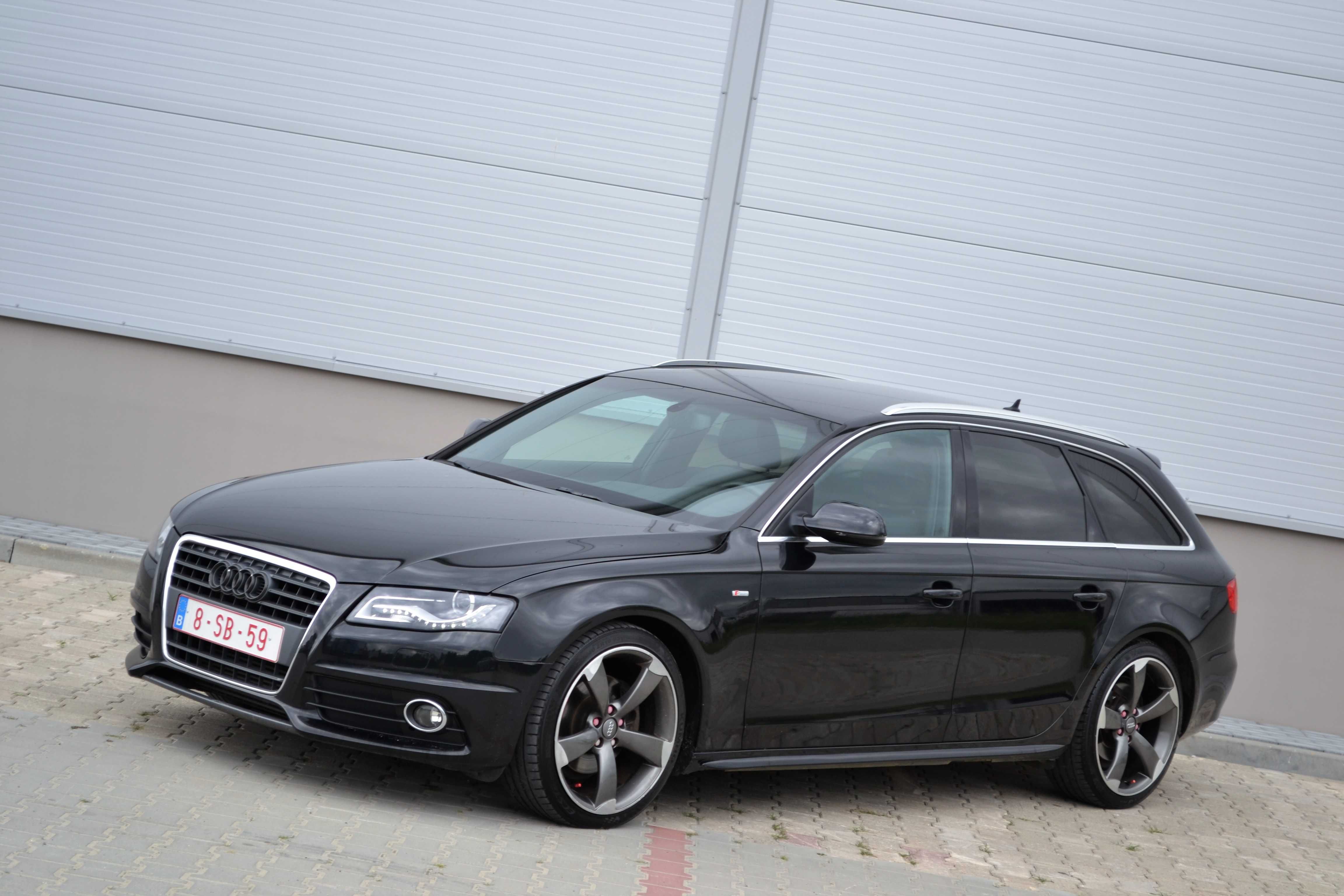 Audi A4 B8 S-Line 2.0TDI 143KM**Xenon**Navi**Pół-skóra**LED*2 kpl. kół