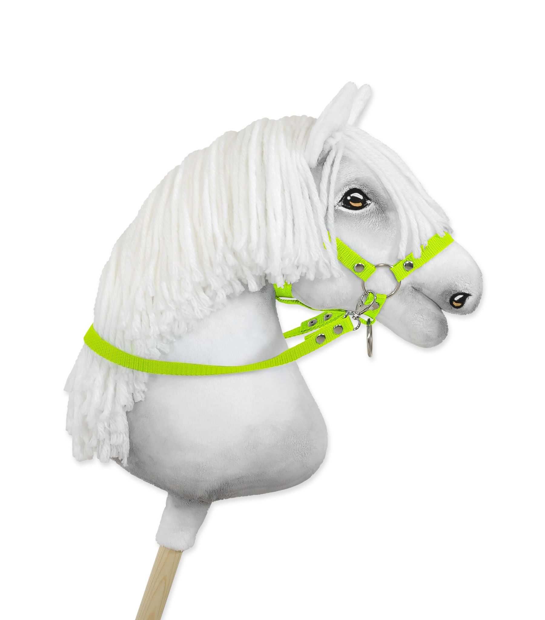 Wodze dla konia Hobby Horse – neon green!