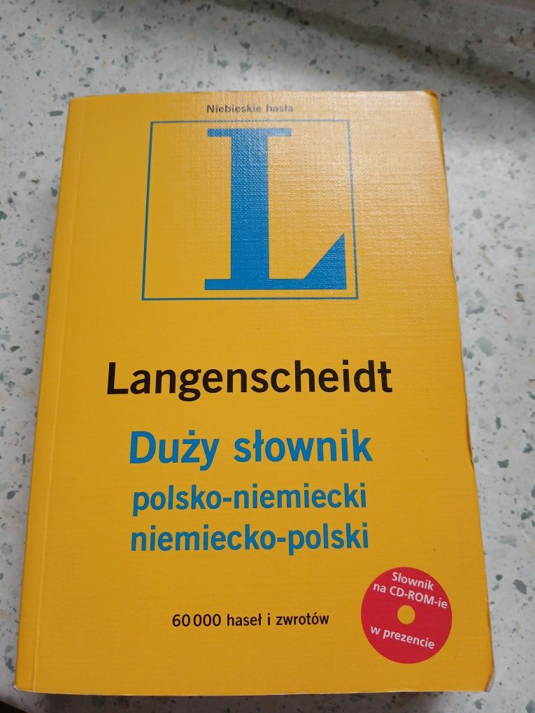 Słownik, duży, polsko -niemiecki, niemiecko-polski