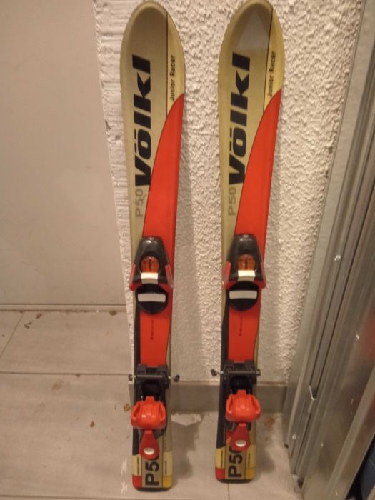 Narty 90cm volkl junior racer dziecięce