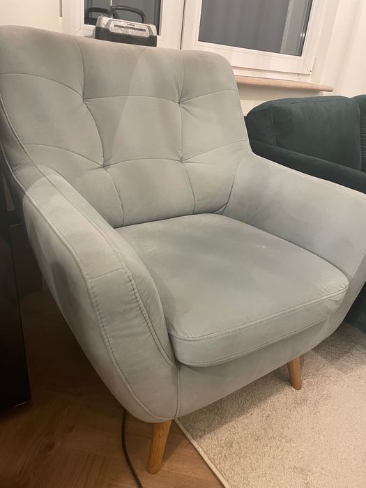 Fotel Scandi Agata meble zielony