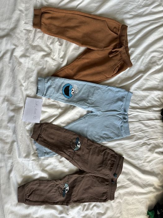 Spodnie 3 szt,rozm.92