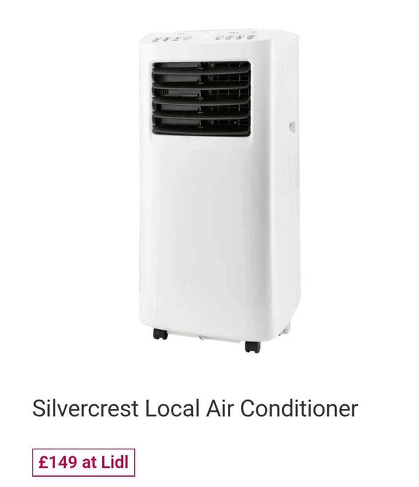 Arcondicionado lidl SILVERCREST airco móvel 7000 BTU