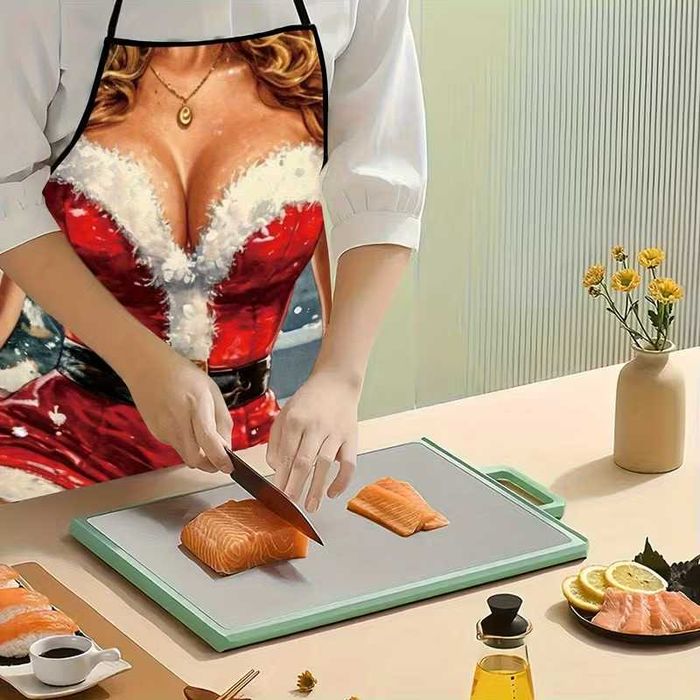 Новогодний фартук — идеальный подарок для дома и корпоратива!