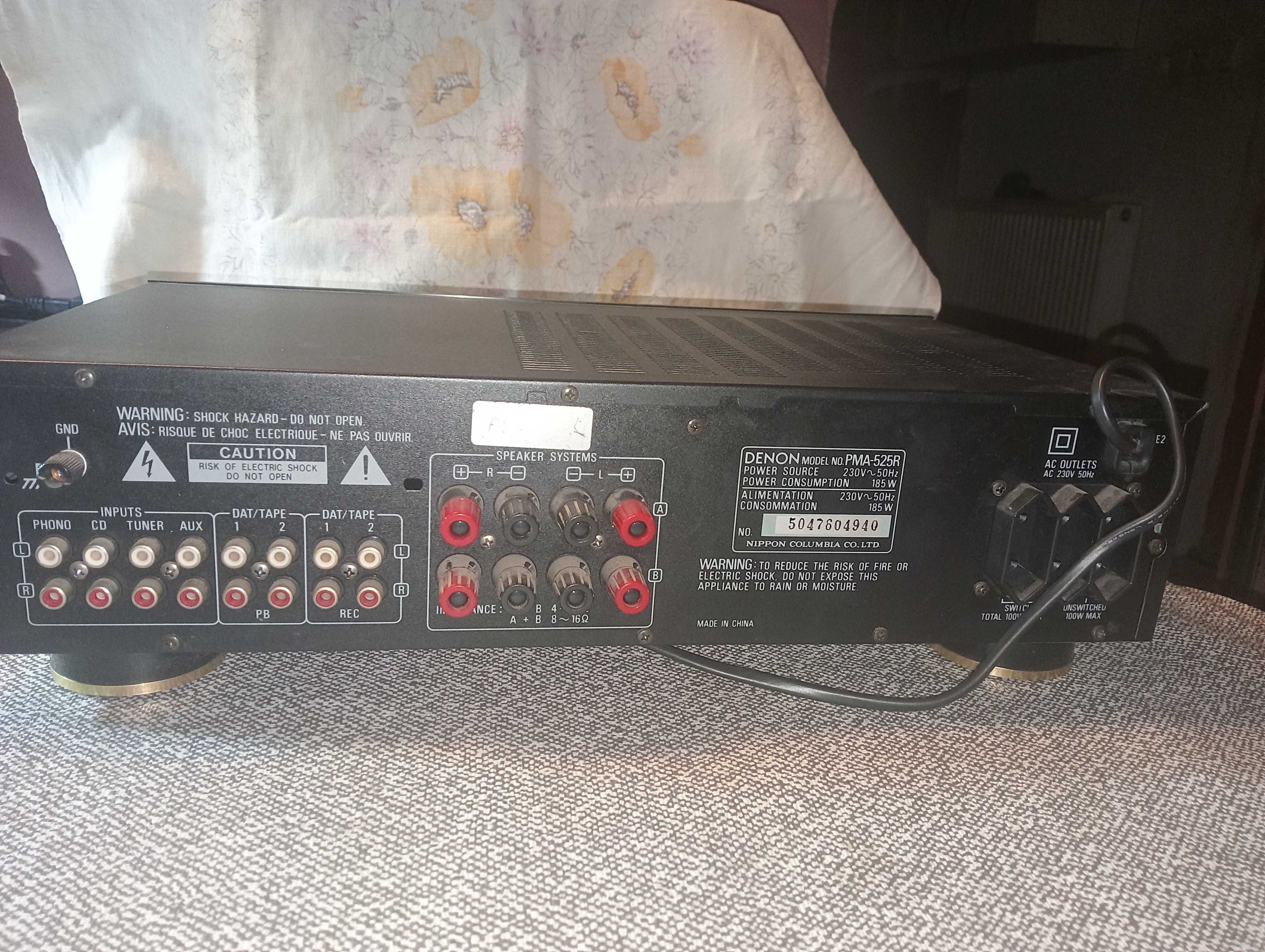 DENON Precision Audio Component / Stereo Amplifier PMA-525R