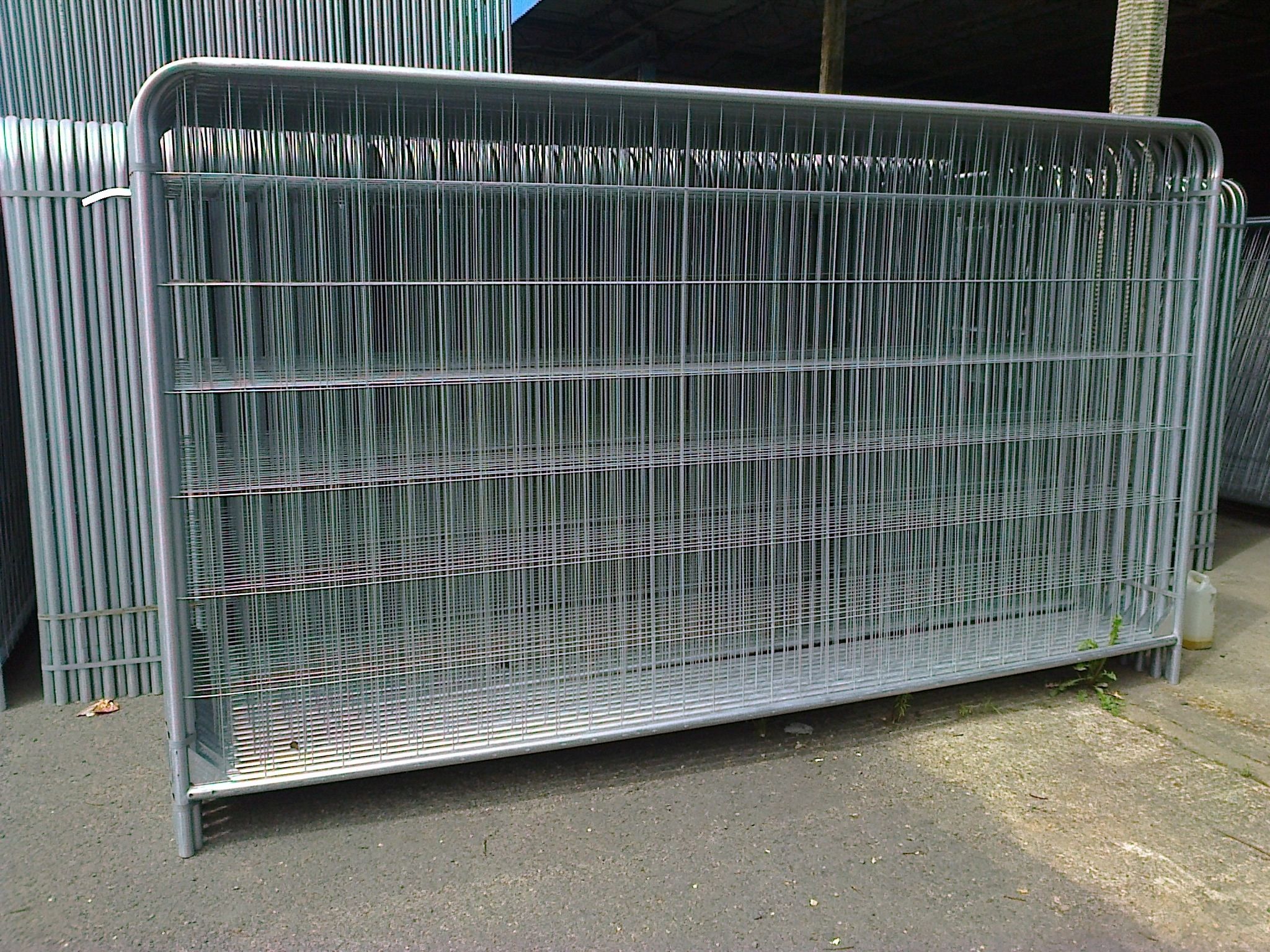 Ogrodzenia Budowlane Ażurowe owal, Ogrodzenie Tymczasowe 3,5 x 2 m