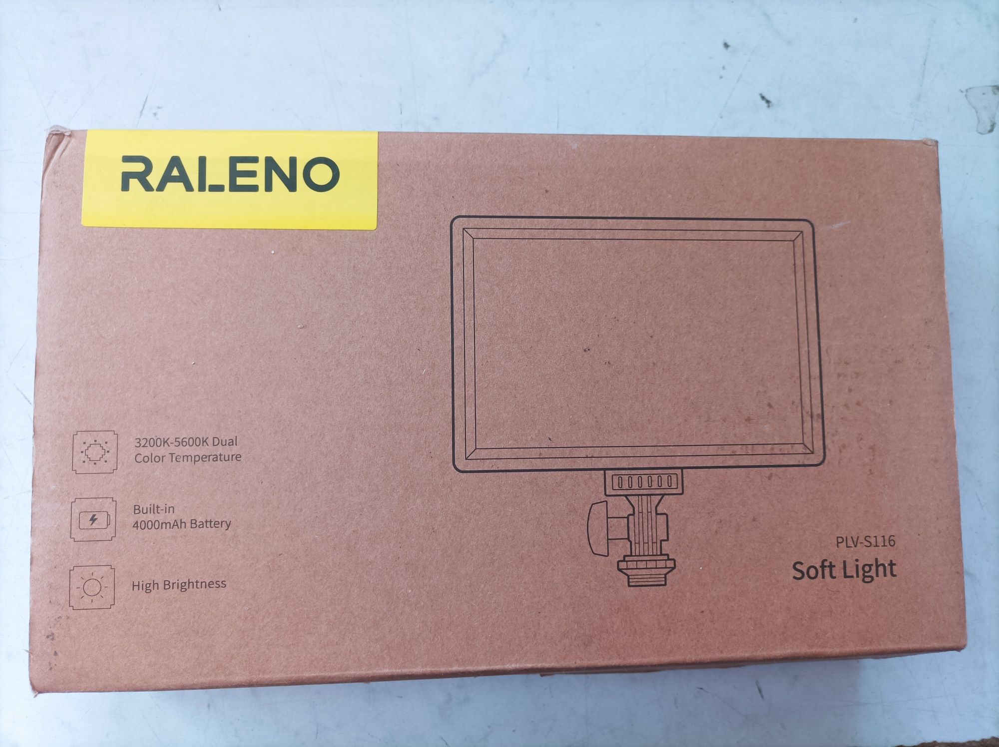 RALENO lampa wideo LED,