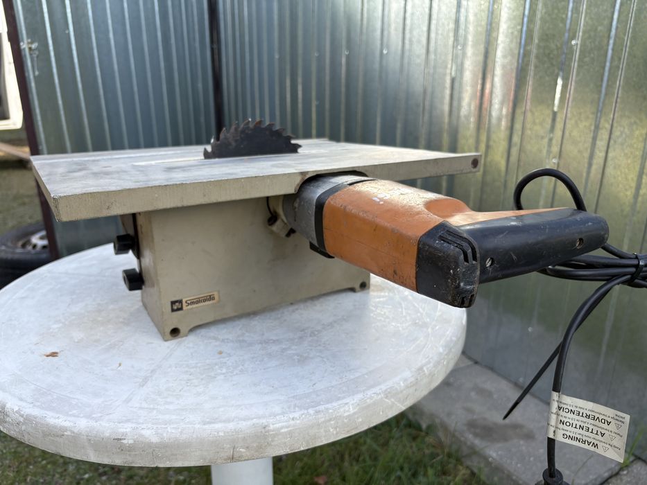 Wiertarka Smalcalda z piłą stołową