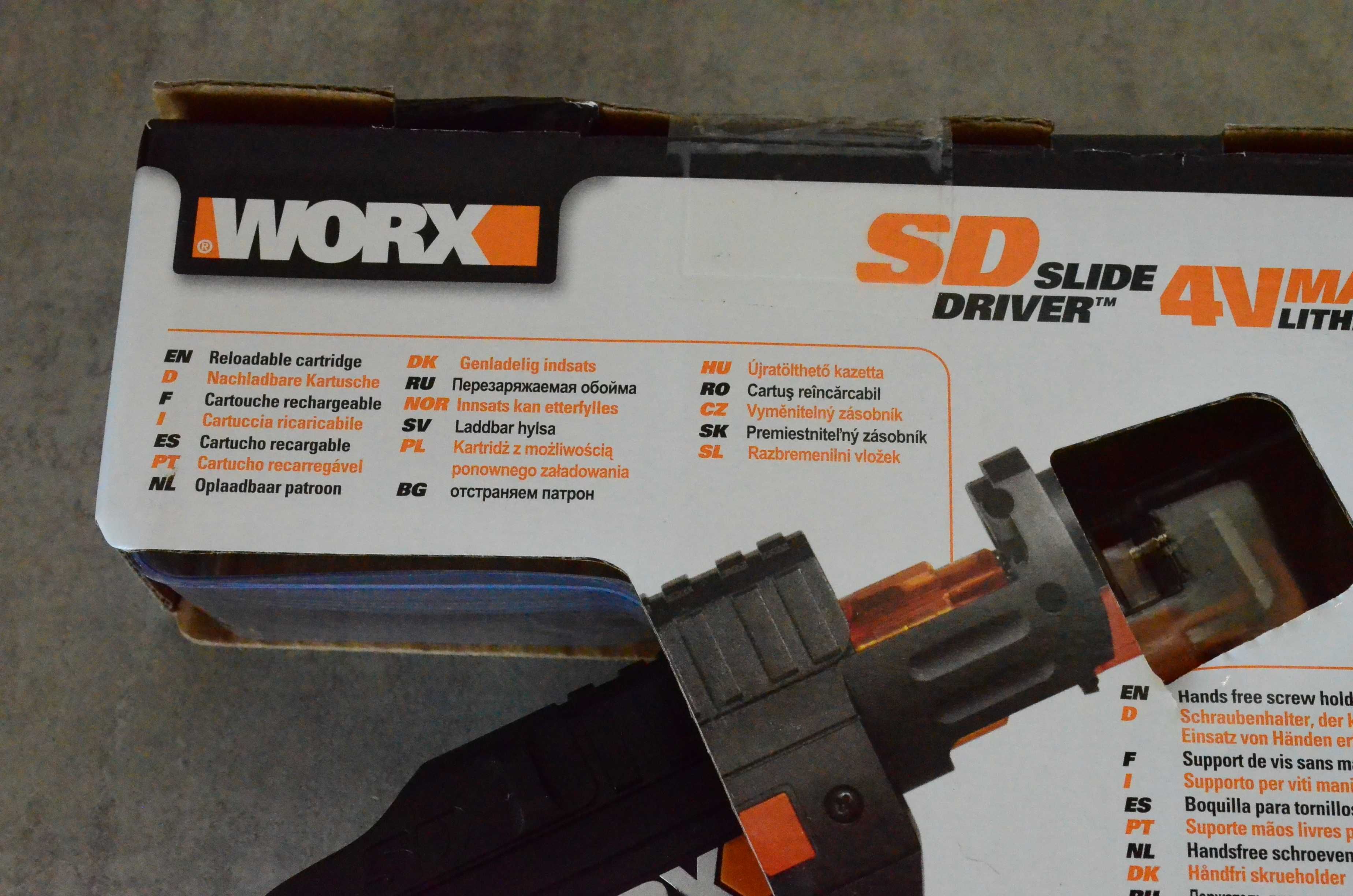 Wkrętarka z uchwytem śrubowym Worx WX255 Akumulatorowa