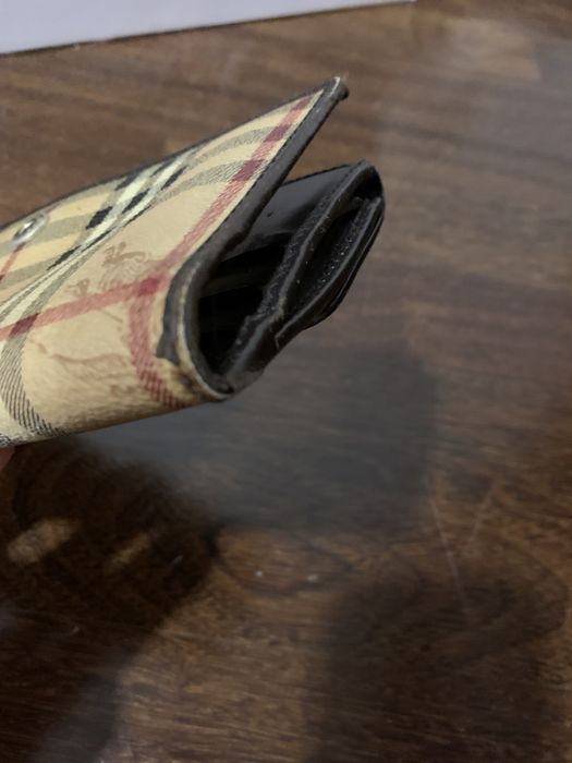 Porta moedas burberrys