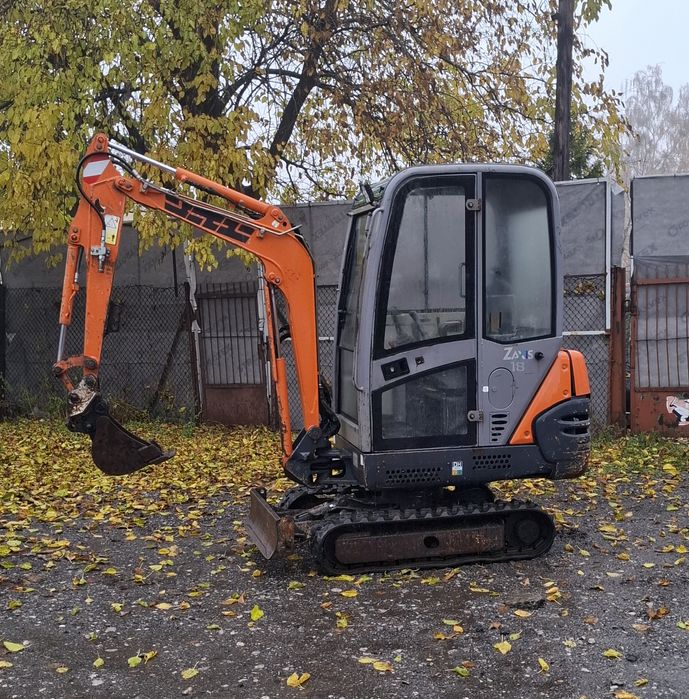 Minikoparka hitachi 1,8t rozszerzane gasienice 2biegi transport