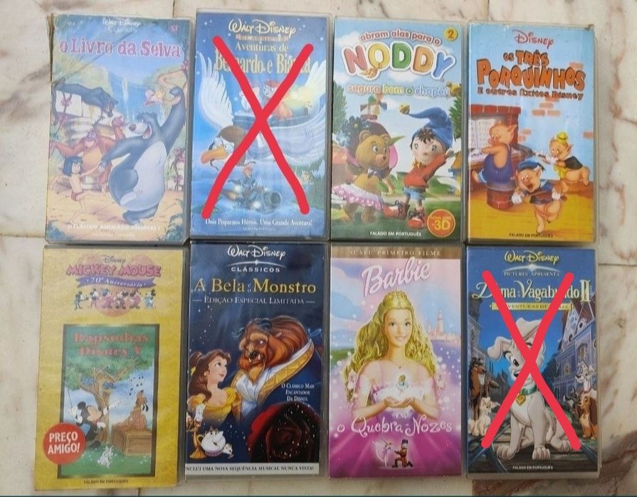 56 Filmes VHS.   .