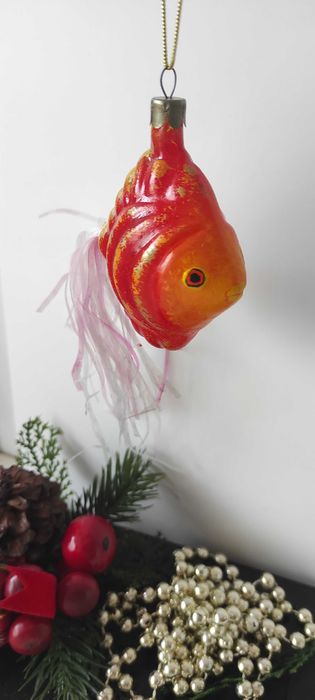 Enfeites de Natal de vidro (vintage/peças únicas)