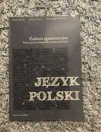 Książka z egzaminami do jezyka polskiego