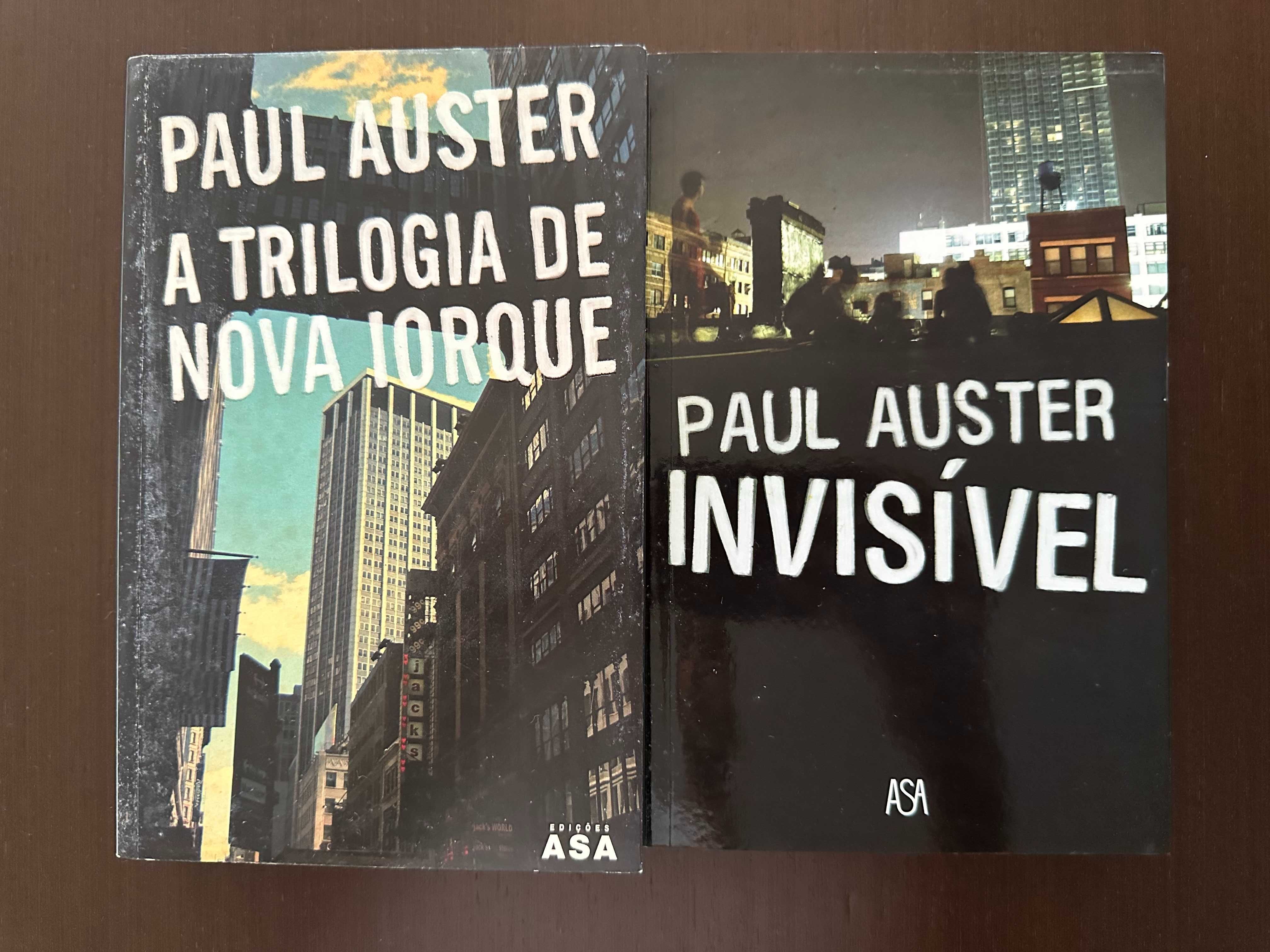 2 Livros de Paul Auster