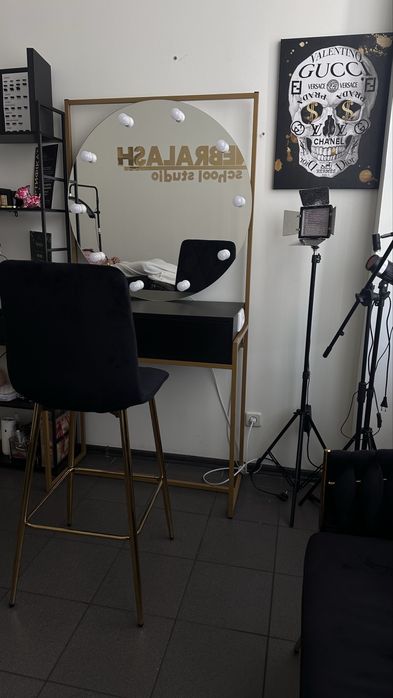 Аренда зеркало бровист визажист рабочее место