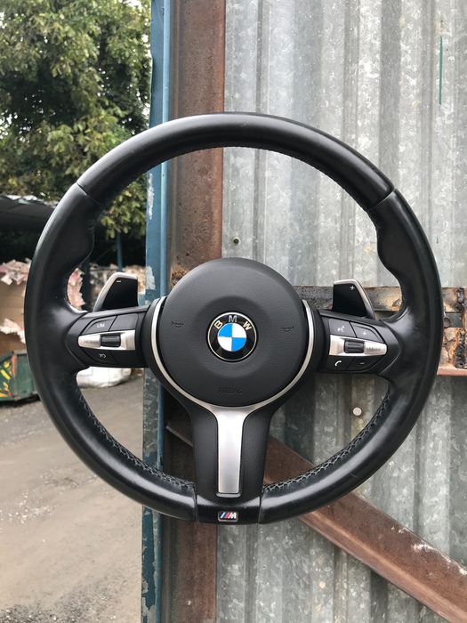 Руль с лепестками м пакет BMW X5 f15 f16 f25 f26 кермо з пелюстками