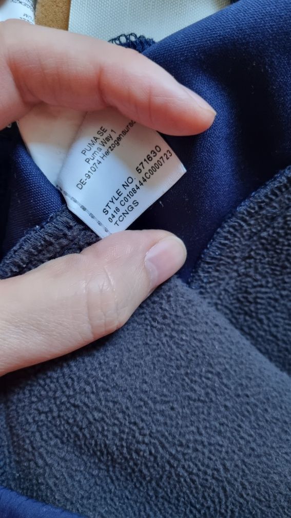 Męska bluza kurtka kangurka puma granat xl Stan idealny